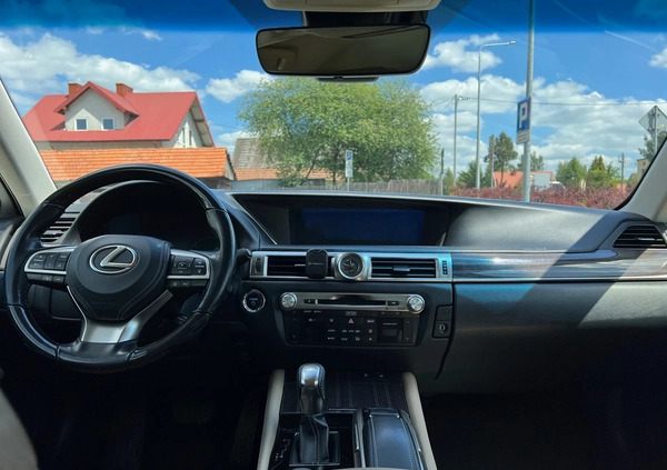 Lexus GS cena 123900 przebieg: 308800, rok produkcji 2016 z Gołańcz małe 154